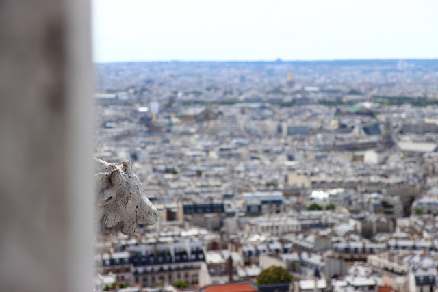 Parigi dalla cupola del Sacro Cuore