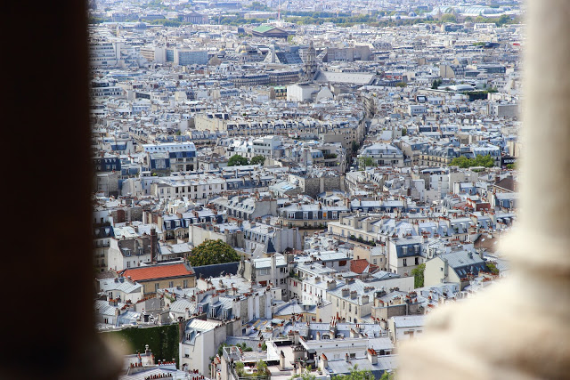 I tetti di Parigi dalla cupola del Sacro Cuore